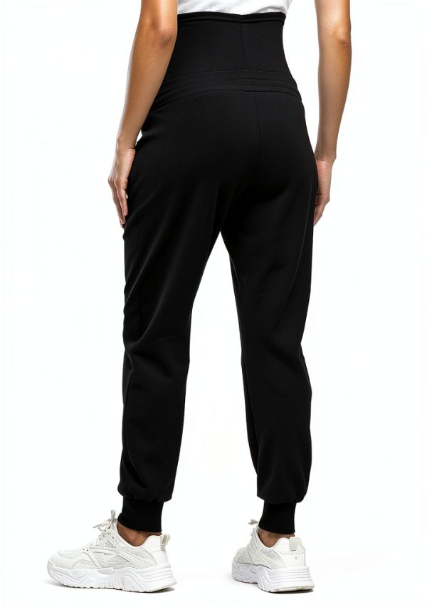 Maternity Joggers Pants Soft Stretch Womens Workout Wear-4