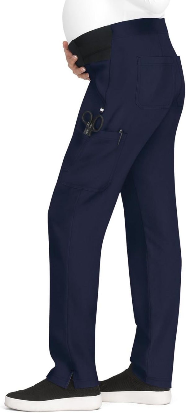 Koi Womens Medical Scrub Pants Double Elastic Waistband-0