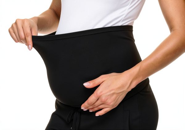Maternity Joggers Pants Soft Stretch Womens Workout Wear-2