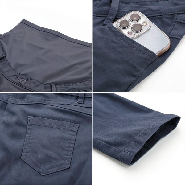 Maternity Formal Pants BrandX Stretch Anti Drop-4