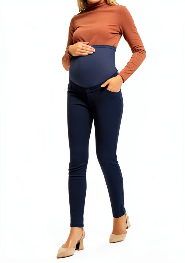 Maternity Formal Pants BrandX Stretch Anti Drop-3