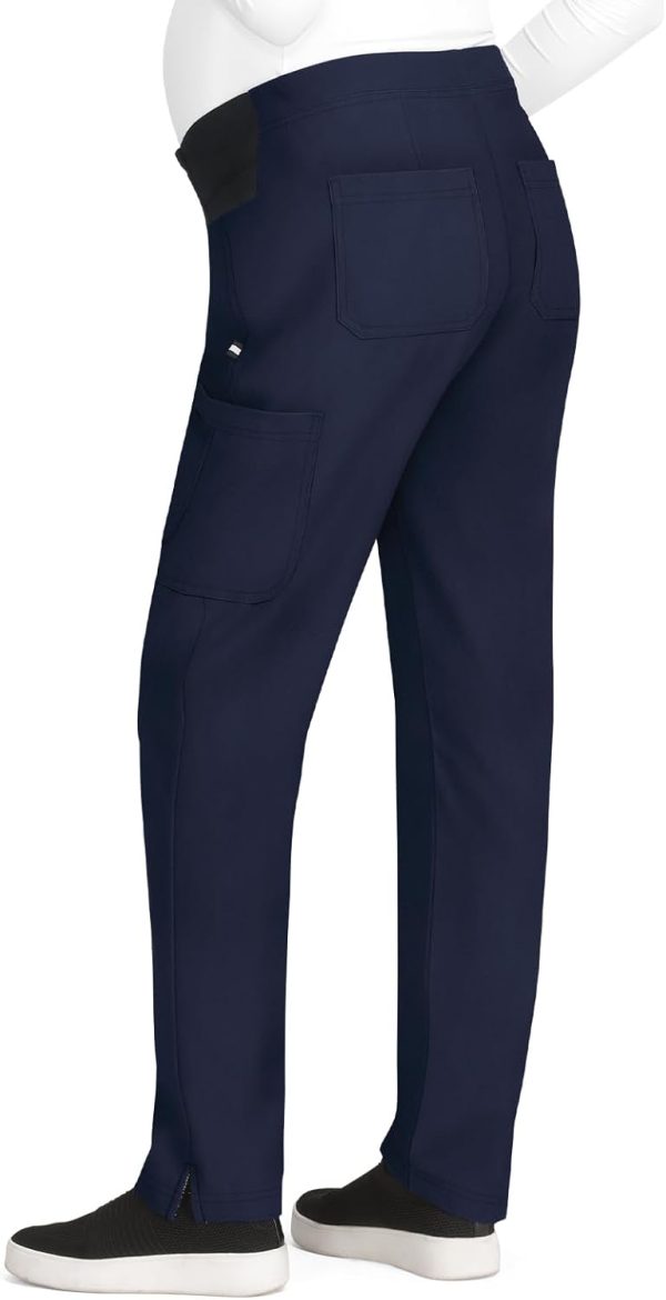 Koi Womens Medical Scrub Pants Double Elastic Waistband-2