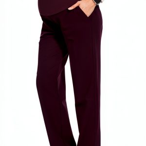 CoBGenius Maternity Scrub Pants Comfort Work Pockets-0
