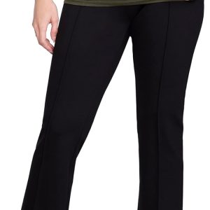 Motherhood Maternity Ponte Flare Pants for Work Pregnancy-0