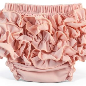 Cotton Bloomers BabyJoy Soft Elastic Waist Pink-0