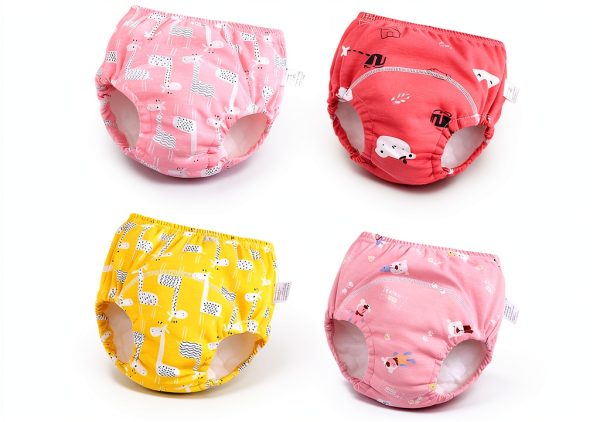 Toddler Training Pants LittleSteps Pink & Blue 2T-4T Cotton-0