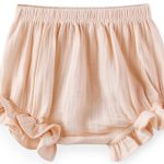 LittleLuxe Baby Girls Muslin Bloomers Soft Ruffle Shorts 12-24 Months-0