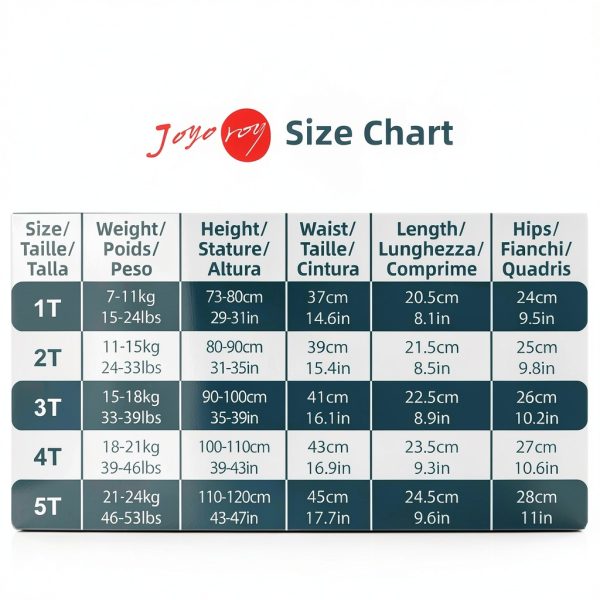 Joyo Roy Girls Training Underwear 2T-5T Cotton Potty Pants Pack of 6-4