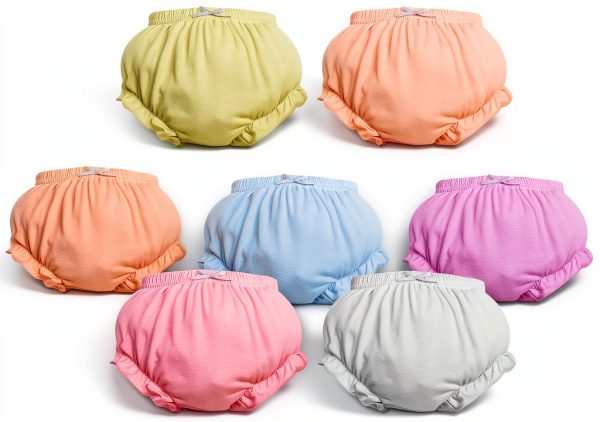 Toddler Girls Cotton Underwear CuddleSoft Breathable Mix-0