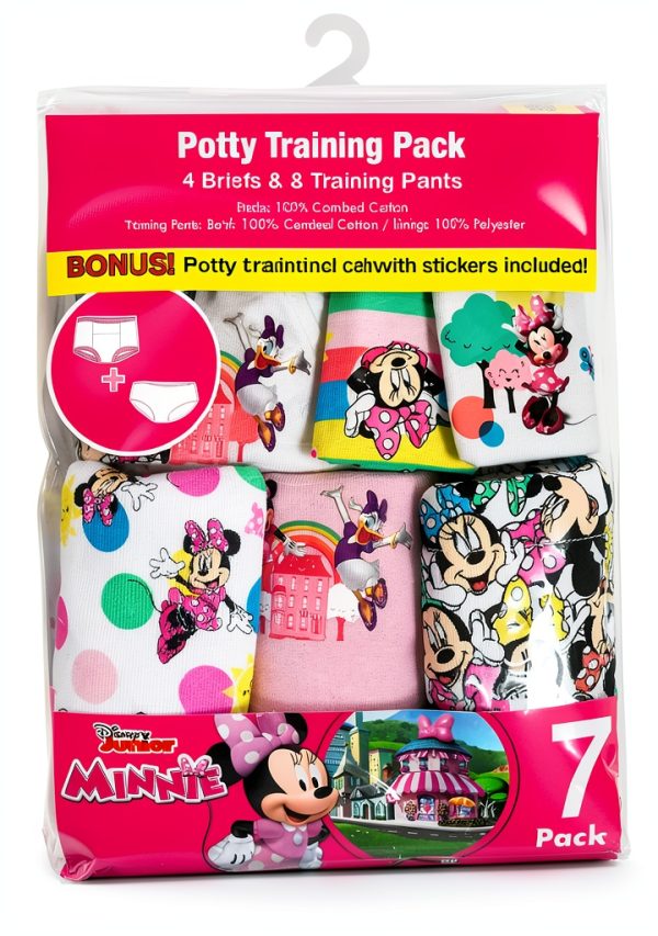 Handcraft Minnie Mouse Training Pants Starter Kit 7-Piece 2T-4T-5