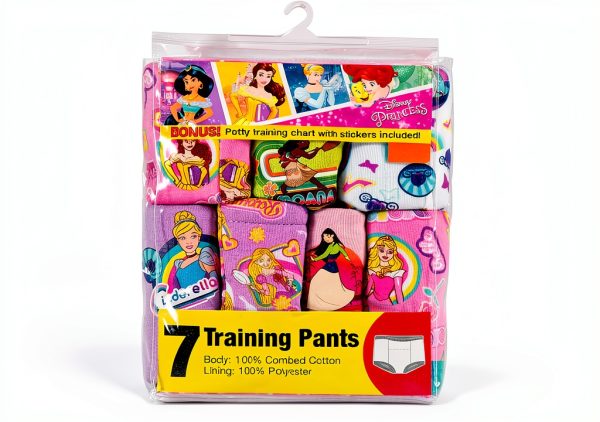 Handcraft Princess Toddler Training Pant 10‑Pack Girls 2T‑4T-4