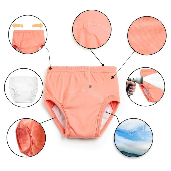 Joyo Roy Girls Training Underwear 2T-5T Cotton Potty Pants Pack of 6-1