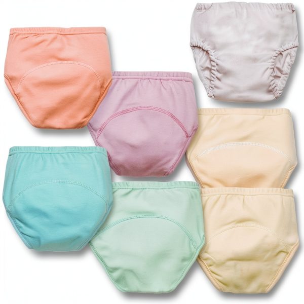 Joyo Roy Girls Training Underwear 2T-5T Cotton Potty Pants Pack of 6-0