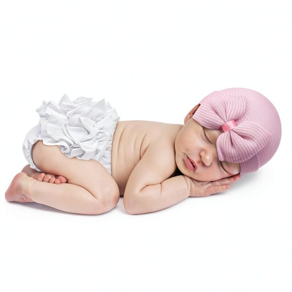 Cotton Baby Girl Bloomers SAF114FZA White Pink 0-24 Months-3