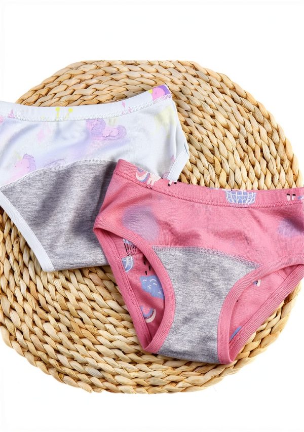 Boboking Girls Training Underwear 6 Pack Breathable Cotton-5