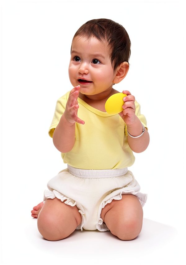 LittleLuxe Baby Girls Muslin Bloomers Soft Ruffle Shorts 12-24 Months-2