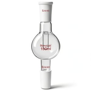 Rotary Evaporator Bump Trap 100ml – STONYLAB Borosilicate Anti‑Foam-0